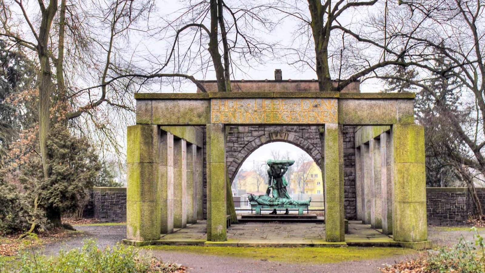 Memorial for the dead soldiers of the First World War