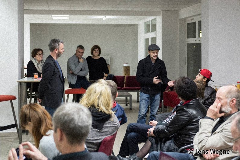 Members of the New Patrons of Pritzwalk at a joint meeting in a new exhibition space 