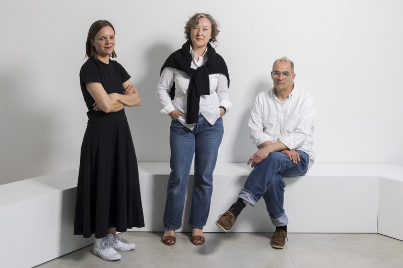 Der Vereinsvorstand mit Lea Schleiffenbaum, Susanne Burmester, Holger Friese 