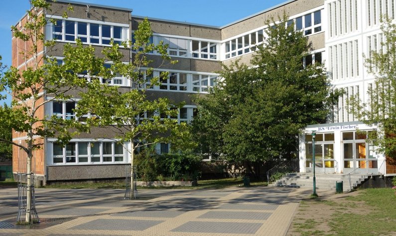 View of the old building of the IGS Erwin Fischer