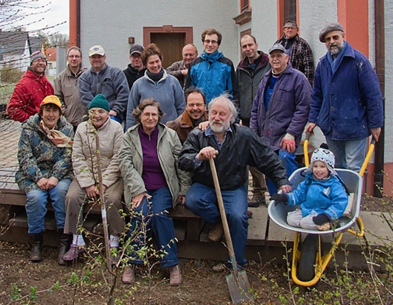 Gruppenfoto die Neuen Auftraggeber von Kleinliebenau 