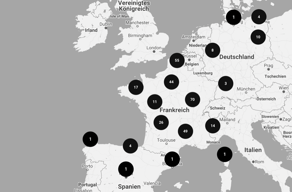 Neue-Auftraggeber-Projekte in Europa