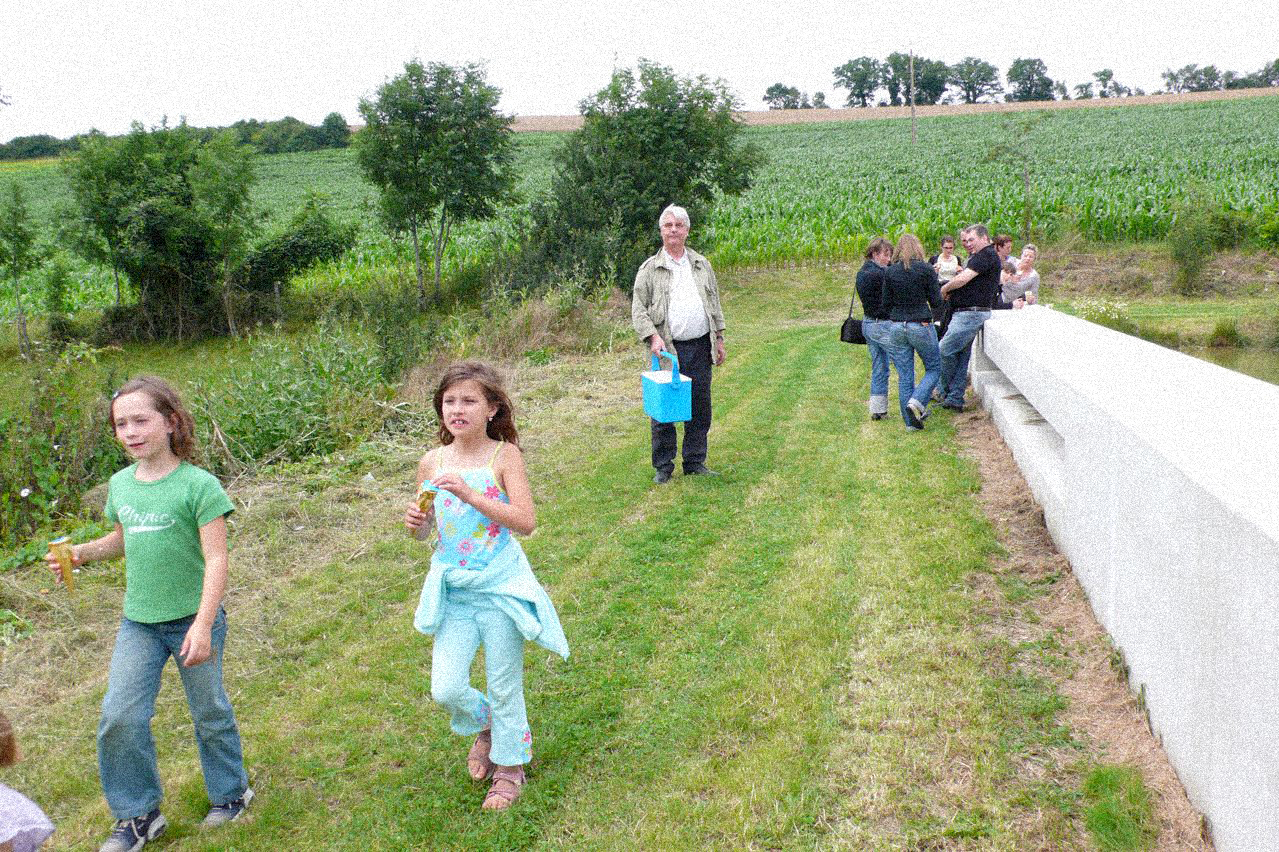 François Hers visiting the New Patrons of Blessey