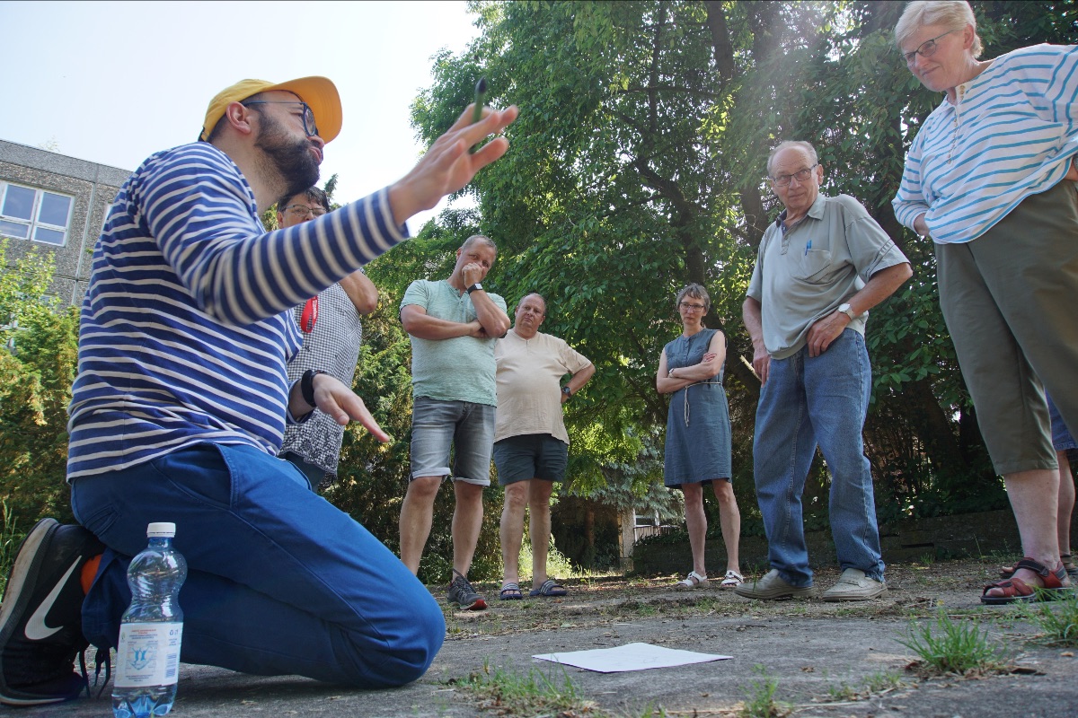 The New Patrons of Züsedom. Visit by Jakub Szczesny